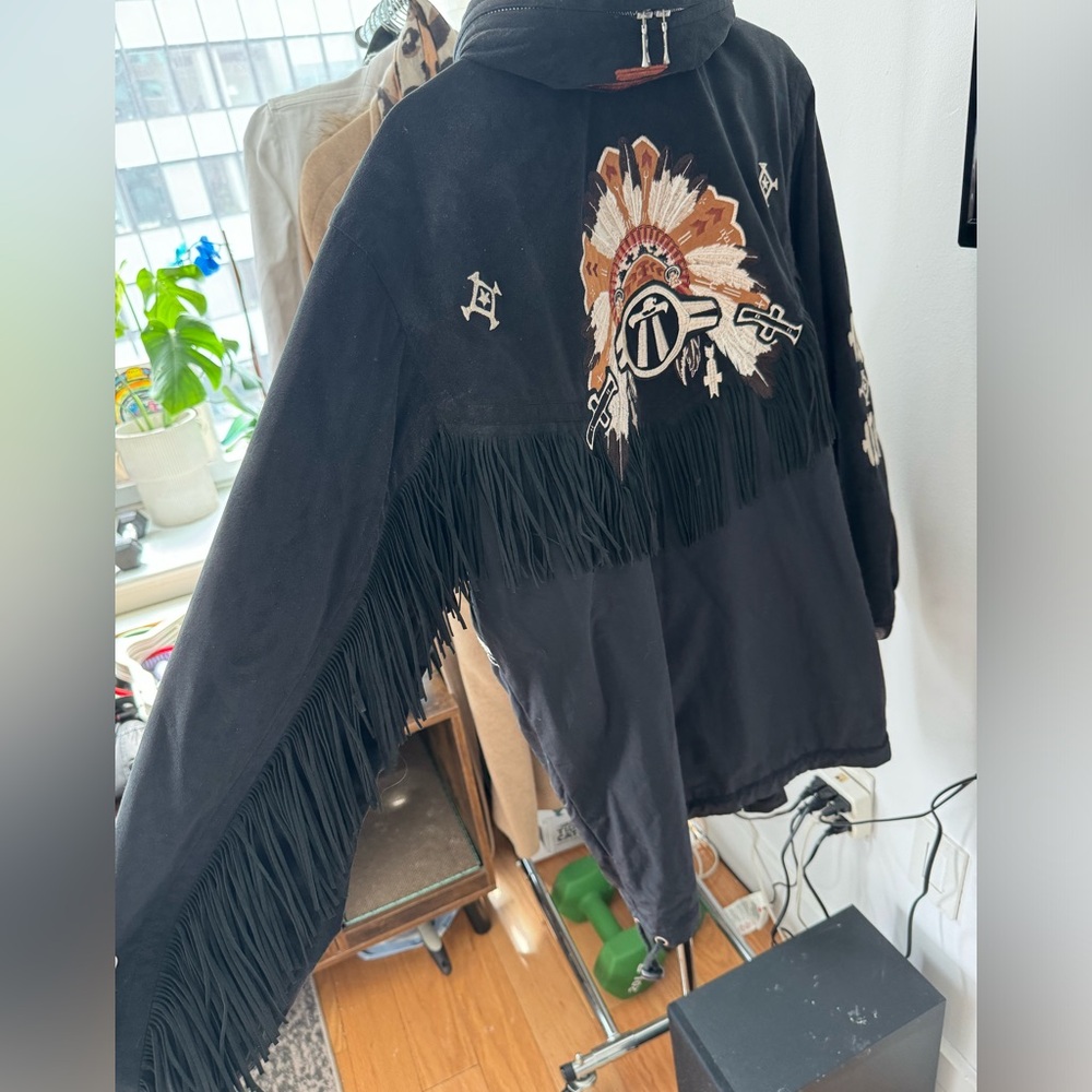 Really unique, vintage Bogner suede ski jacket - size 6